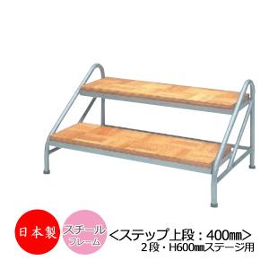 アルミステップ 折りたたみ式 4段 高さ100cmステージ用 階段 踏み台