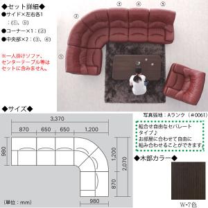 ソファ5点セット リビングセット ダイニングセ...の詳細画像4