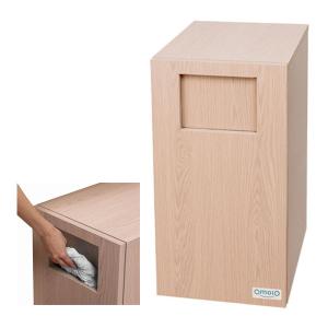 ダストボックス ごみ箱 屑入れ おむつ捨て くず入れ 荷置 荷物置台 幅37cm 奥行50cm 併設用 ライトブラウン IO-0004