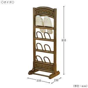 スリッパラック 玄関収納 スリッパスタンド エ...の詳細画像1