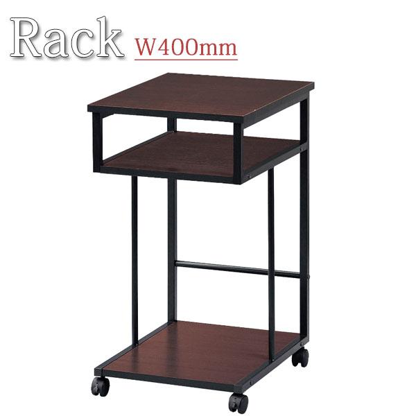 サイドワゴン サイドテーブル ラック ファイル収納 メラミン化粧板 スチール 棚付 キャスター付 幅...