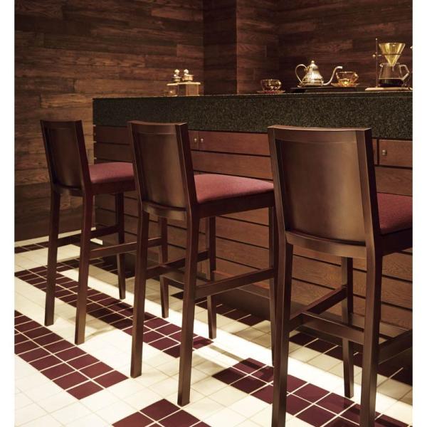 カウンターチェア バーチェアー スタンドイス シンプル木製椅子 業務用店舗用 edge-ch