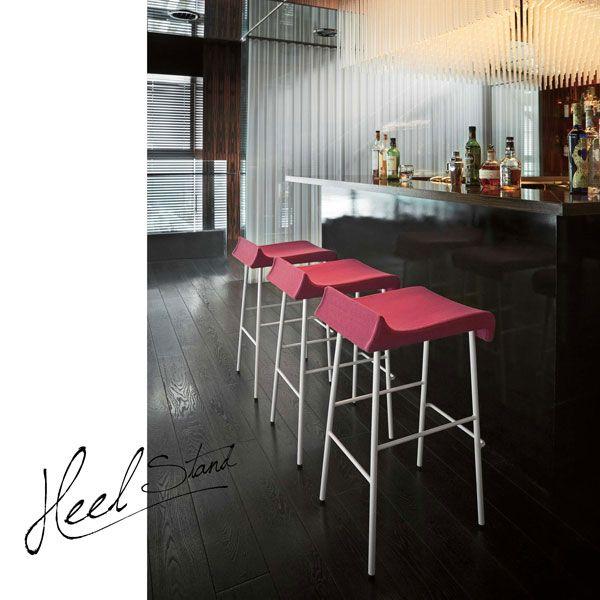 カウンターチェア ハイチェア業務用椅子カフェカジュアル店舗業務用家具heel-stand