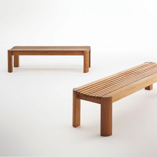 ガーデンベンチ屋外用高級ベンチ天然木 チーク木ベンチ椅子長椅子155ｃｍ muc0282nc