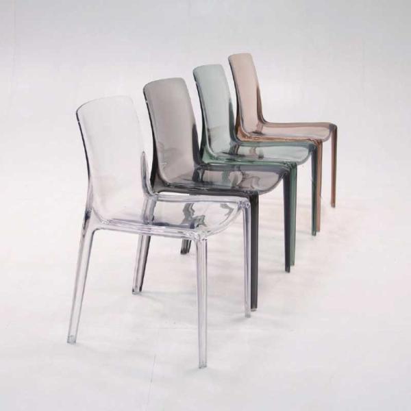 ダイニング透明 椅子 インテリア プラスチッククリアチェアカフェ業務用店舗用家具 myc1480