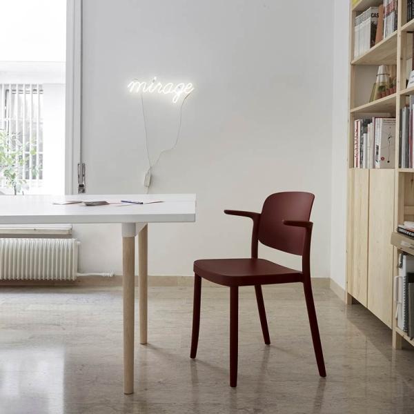 カフェチェア スタッキングガーデンチェアカフェ 椅子 業務用樹脂 屋内外使用可 7色 piazza2
