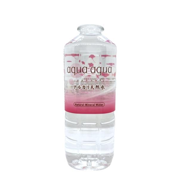 アルカリ天然水 (aqua aqua) アクア アクア 500ml・24本入り/ケース〔代引不可〕