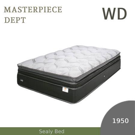 【シーリーベッド正規販売店】　マスターピースDEPT　ワイドダブルサイズ（WD）1950タイプ