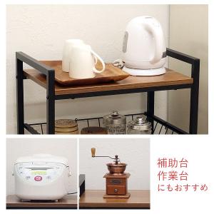 キッチンワゴン 天板付き キャスター付き ヴィ...の詳細画像5