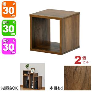 オープンラック 1段 60×20 奥行30cm 収納 棚 A4対応 ダークブラウン