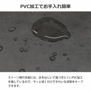 収納棚 3段 扉付き (約)60幅 6マス(3...の詳細画像4