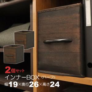 山善（YAMAZEN） 収納ケース フタ付き収納ボックス 2個組 YTCF-2PF