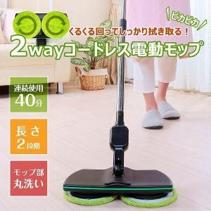 コードレス掃除機 モップヘッド付 掃除機と水拭き 2in1 充電式 強力吸引 コードレス掃除機 モップヘッド付 掃除機と水拭き 2in1 充電式 強力吸引