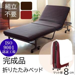 高反発マットレス 電動メッシュキルトベッド ブラウン [TAN-887BR] 8cm
