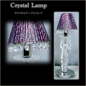 クリスタルテーブルランプ 1灯　スタンドシャンデリア　デスクトップシャンデリア　関節照明｜kaguya-hime374