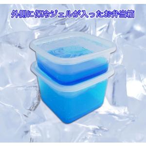 クールジェルタッパーS,Mサイズ 2個セット 保冷ジェル 保...