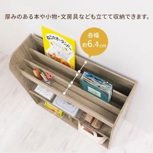 【完成品】 絵本棚 大容量 おもちゃ収納 キッ...の詳細画像5