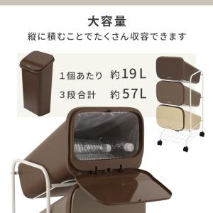 ゴミ箱 ダストボックス おしゃれ 分別 スリム...の詳細画像4