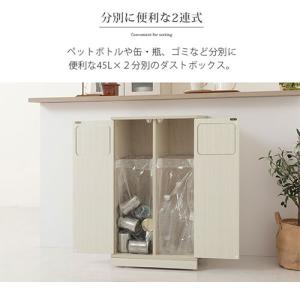 ゴミ箱 45リットル 45L ダストボックス ...の詳細画像3