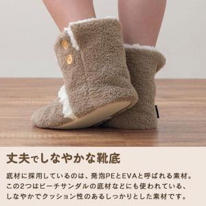 ルームブーツ ルームシューズ あったか ミディ...の詳細画像4
