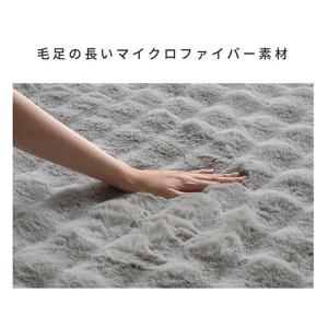 こたつ布団 長方形 ファー こたつ掛け布団 2...の詳細画像4