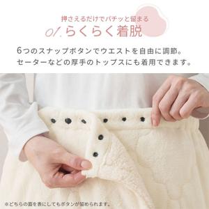 ブランケット ひざ掛け あったかい 巻きスカー...の詳細画像2