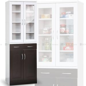 食器棚 キッチンボード 転倒防止金具付き食器棚 キッチン ボード