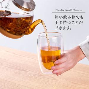 コップ グラス ダブルウォールグラス 2個 セ...の詳細画像4