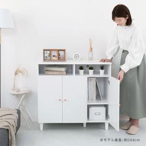キャビネット リビングボード リビング 収納 ...の詳細画像3