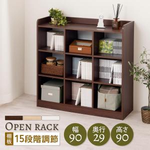 dinos（ディノス） 奥行き選べる背板オープン腰高本棚 幅120奥行20cm