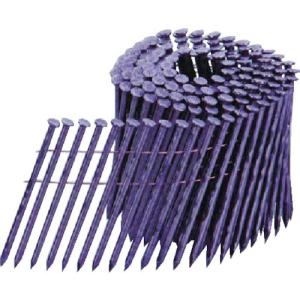 アマテイ　カラーＮ釘／針金連結　ＦＣ−Ｎ９０ＬＨ　ムラサキ　１２０Ｐ×１０