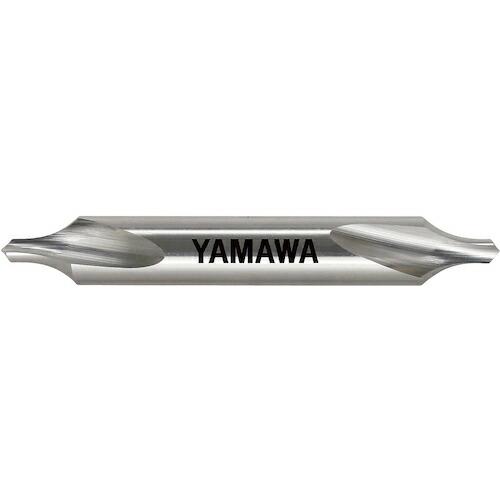 ヤマワ　弱ねじれ溝Ｒ形　センタ穴ドリル　ＣＤ−Ｒ　６ＸＲ２０Ｘ１８