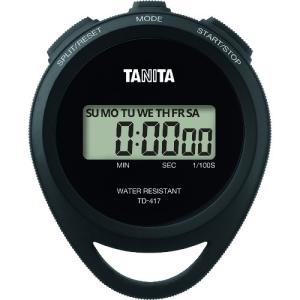 TANITA ストップウオッチTD417BKの商品画像