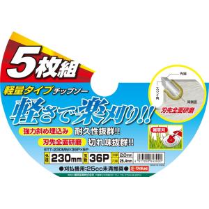 単品 E-Value 軽量タイプチップソー 5...の詳細画像2