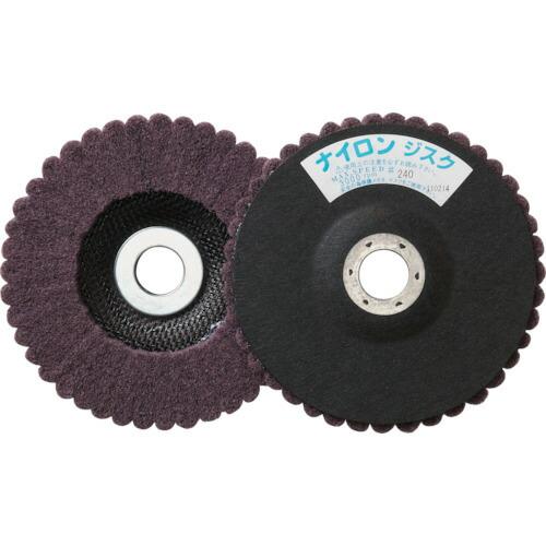 ＴＲＵＳＣＯ　ナイロンディスク　Φ１５０Ｘ１５Ｘ２２　（５個入）　２４０＃