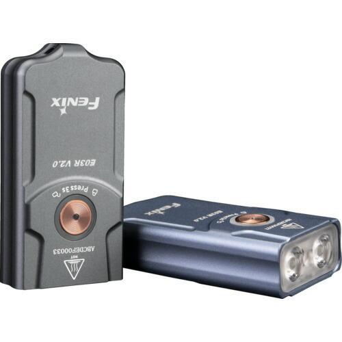 ＦＥＮＩＸ　充電式ＬＥＤライト　Ｅ０３Ｒ　Ｖ２．０　グレー