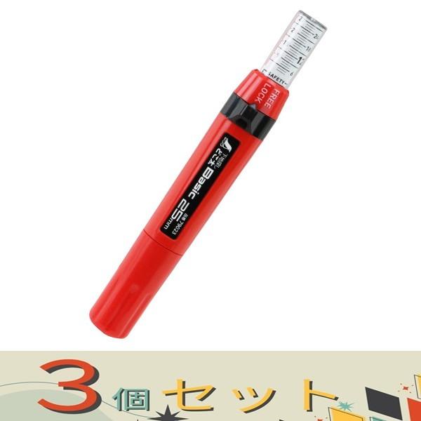 【３個セット】シンワ どこ太Ｂａｓｉｃ２５ｍｍ 79023