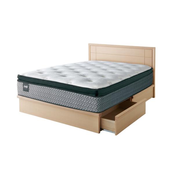 ベッドフレーム 収納 シングル シーリーベッド アンビット2 (引き出し付きタイプ)