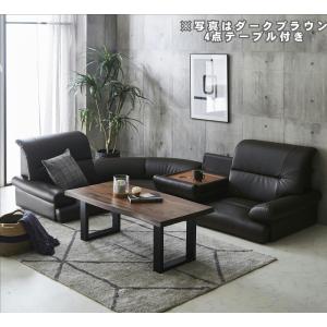 ローソファー ローソファ コーナーソファー 3...の詳細画像1