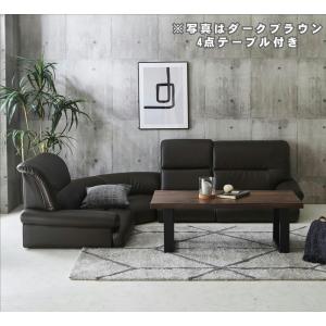 ローソファー ローソファ コーナーソファー 3...の詳細画像2