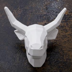 トナカイ 壁掛けオブジェ ハンティングトロフィー 剥製 シカ 鹿 狩猟