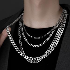 Phiten◇×KENKO JAPAN/チタニウム ネックレス/--/SLV/トップ無/メンズ