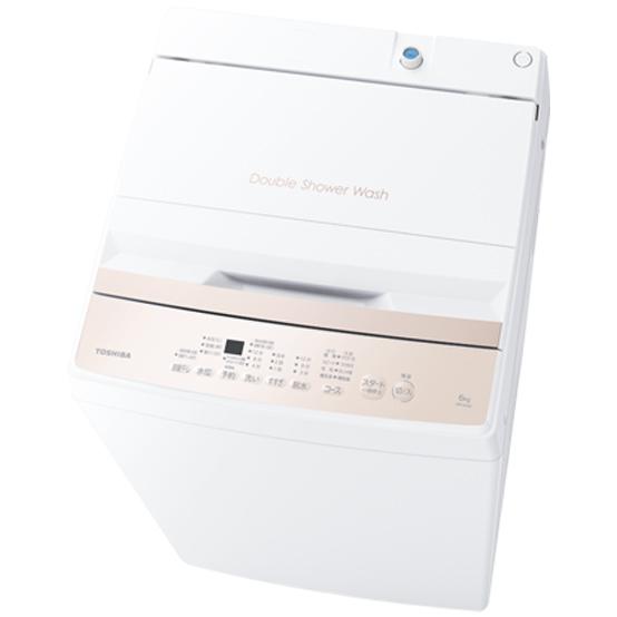 東芝 タテ型 全自動洗 AW-6GA4-W ピュアホワイト濯機 洗濯・脱水6kg