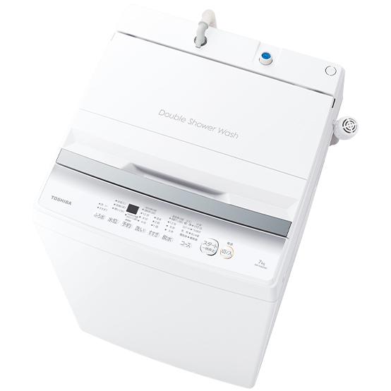 東芝 タテ型 全自動洗濯機 AW-7GM2-W ピュアホワイト 洗濯・脱水7kg