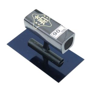 藤原産業 金長 角鏝 油焼 0.5黒塗角柄 90MM リベットレス お取り寄せ