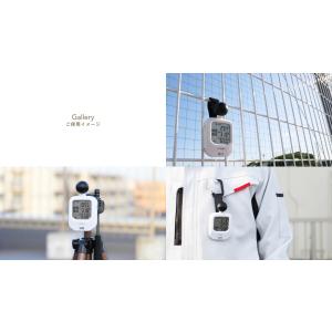 即納 ドリテック 時計付黒球熱中症計 O-706WTの詳細画像3
