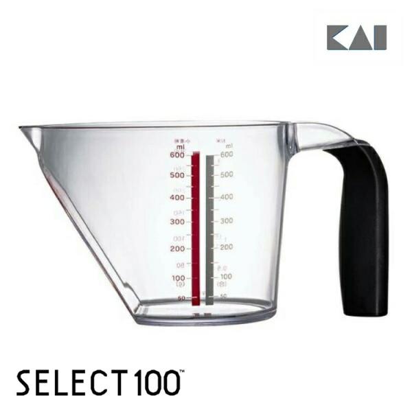 貝印 SELECT100 計量カップ 600ml 実用的 ギフト プレゼント 贈り物