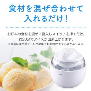 TVで紹介!アイスクリームメーカー 貝印 アイ...の詳細画像4