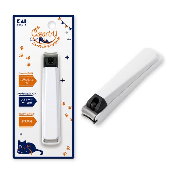貝印 KAI ニュースタンダードツメキリ M クレアートリー 爪切り ツメキリ