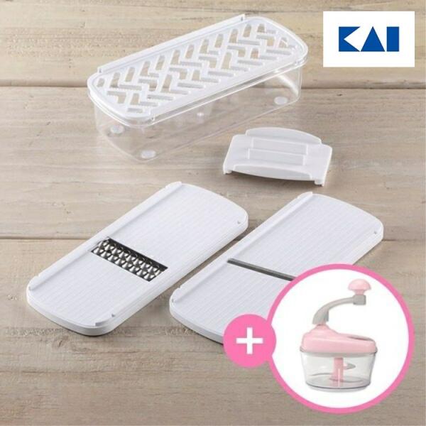 スライサー フードチョッパー セット 貝印 千切り 細千切り おろし器 送料無料 シンプル 収納 ス...